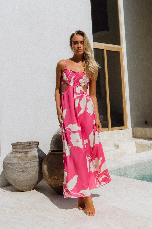 Maxi dress with tassel details-Jordan Maxi in Zinnia