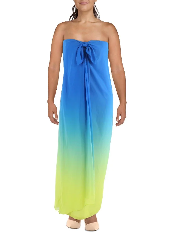 Maxi dress with crisscross straps-Womens Sleeveless Long Maxi Dress