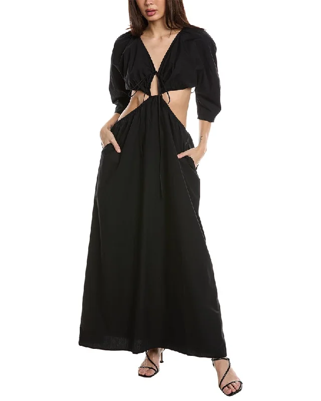 Retro style maxi dress-Mara Hoffman Shaina Maxi Dress