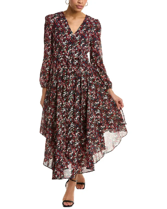 Effortless casual midi dress-Vince Camuto Handkerchief Midi Dress