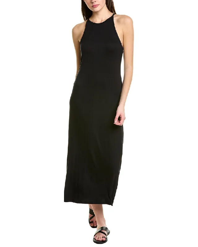 Elegant satin midi dress-Z SUPPLY Viola Midi Dress