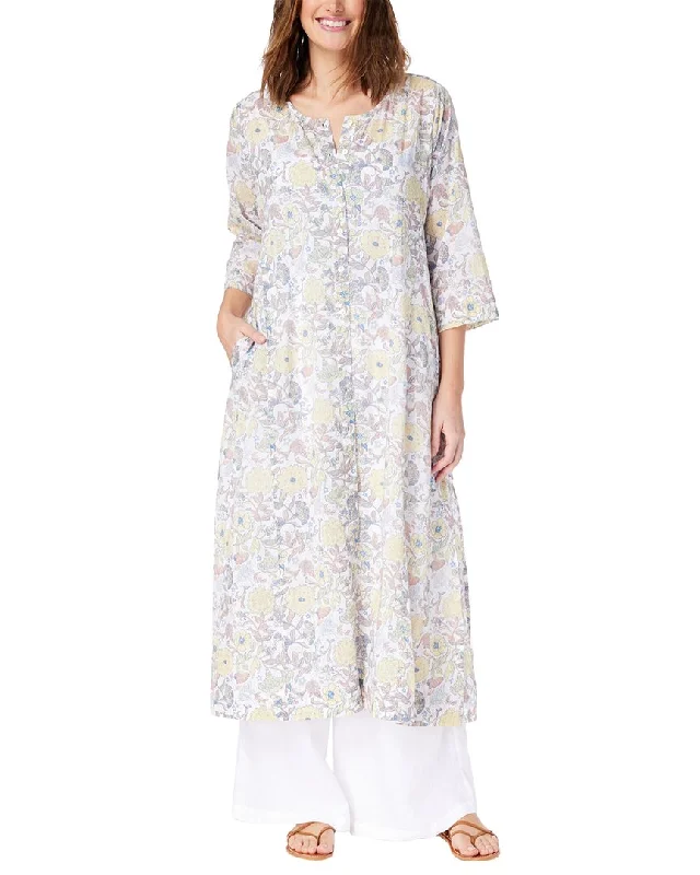 Modern maxi dress-Roller Rabbit Lace Valentine Anu Long Kurta