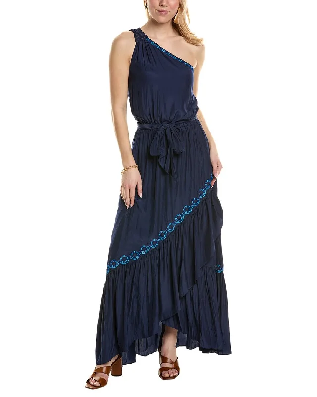 Maxi dress with flowy skirt-Ramy Brook Nicola Maxi Dress