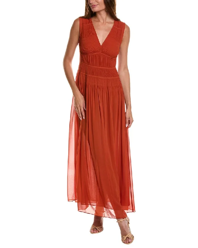 Maxi dress with shimmer effect-Diane von Furstenberg Saul Maxi Dress