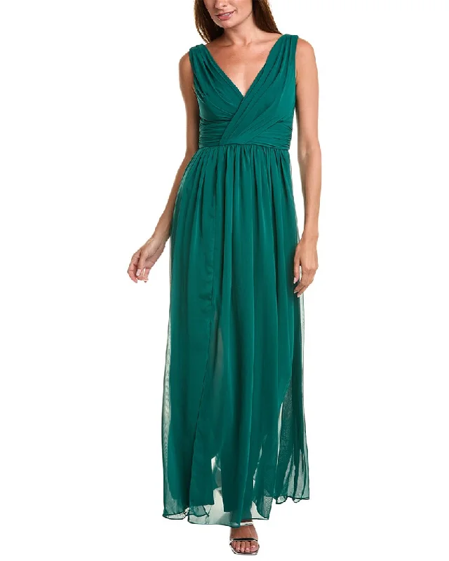 Relaxed fit maxi dress-Dessy Collection Draped Maxi Dress