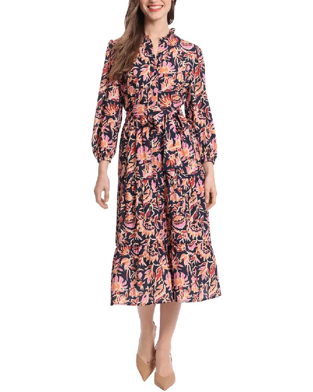 Loose fit midi dress-Donna Morgan Midi Dress