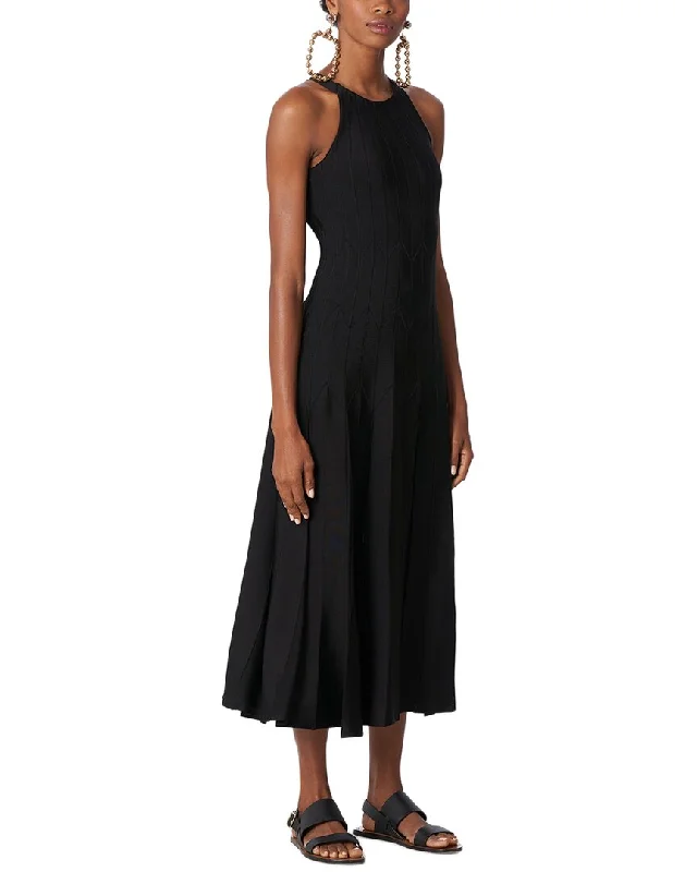 Wrap style midi dress-Carolina Herrera Halter Midi Dress