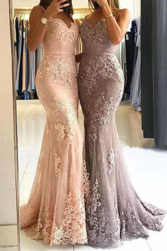 Beach-ready maxi dress-Ball Gown Lace Tulle Off-the-shoulder Short Sleeve Zipper Prom Evening Dress-333767