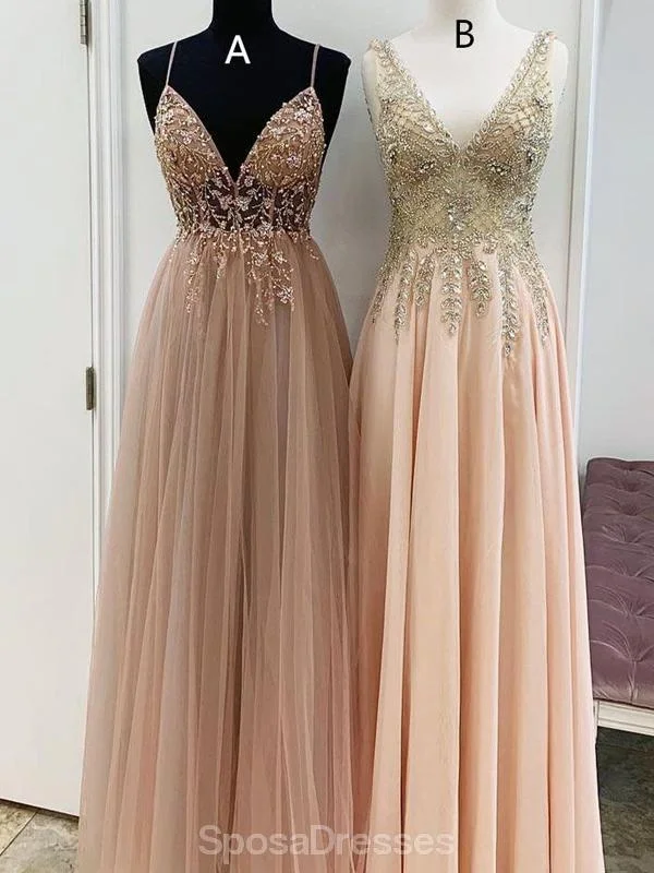 Sweetheart neckline maxi dress-See Through Heavily Beaded A-line Long Evening Prom Dresses, Evening Party Prom Dresses, 12211